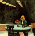 Edward Hopper, "Automat" (detail)