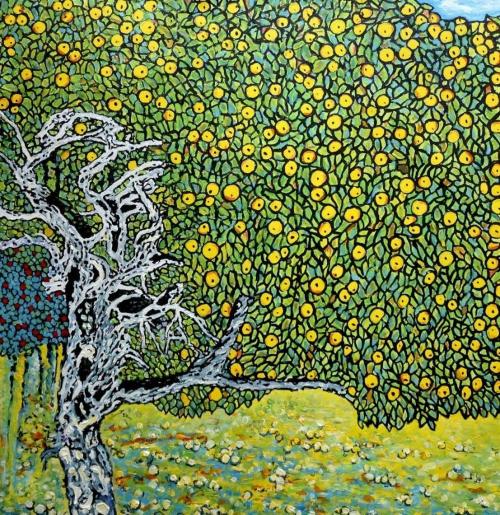 Gustav Klimt, "Golden Apple Tree"